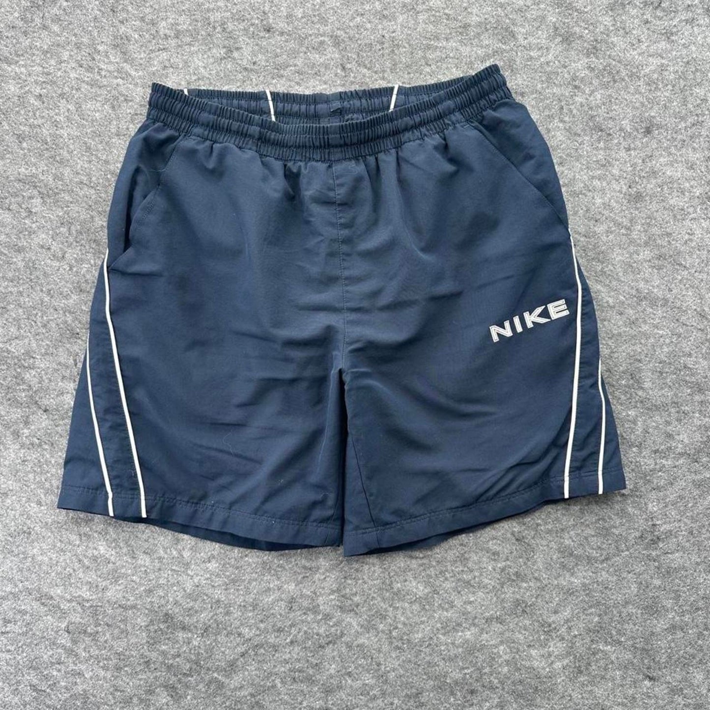 Nike navy blue shorts with