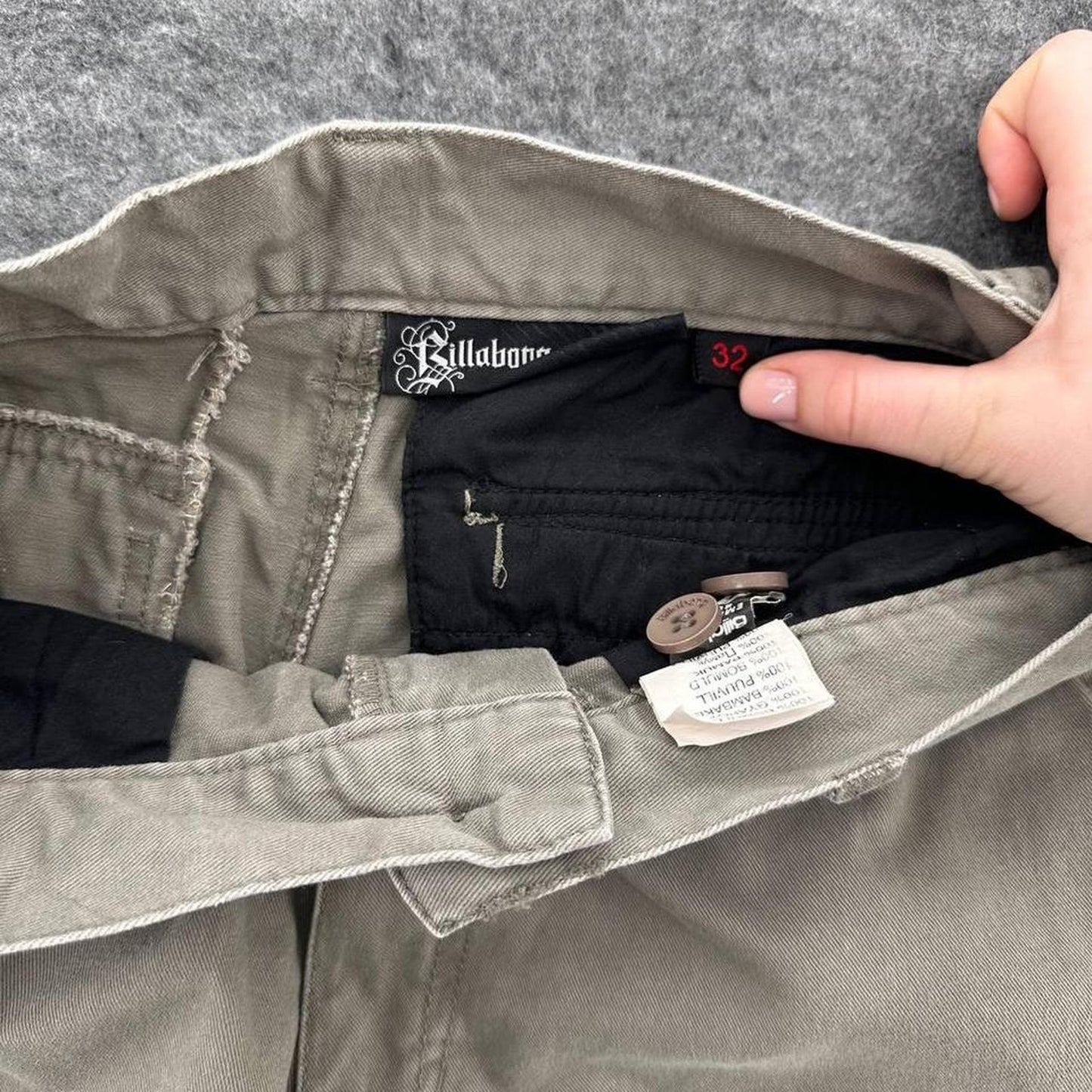 Y2k billabong cargo shorts