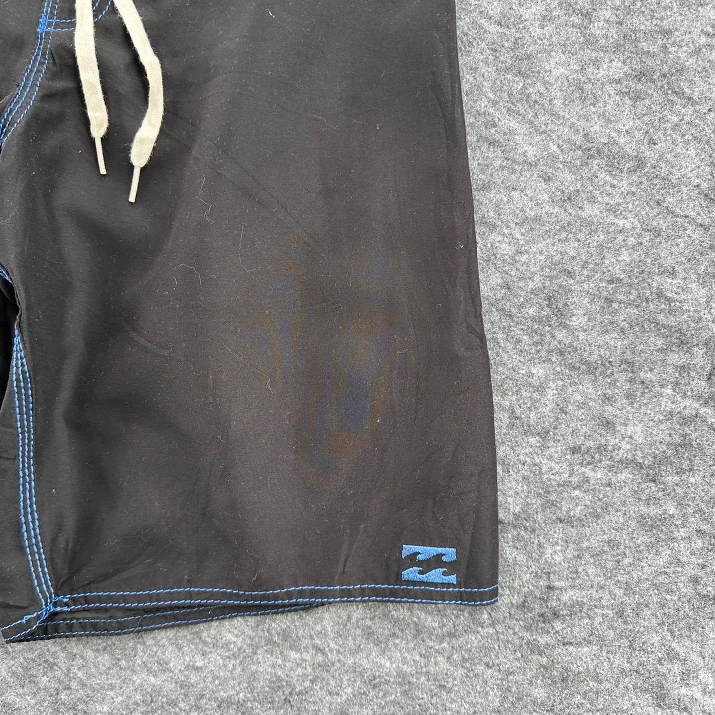 Billabong black blue polyester
