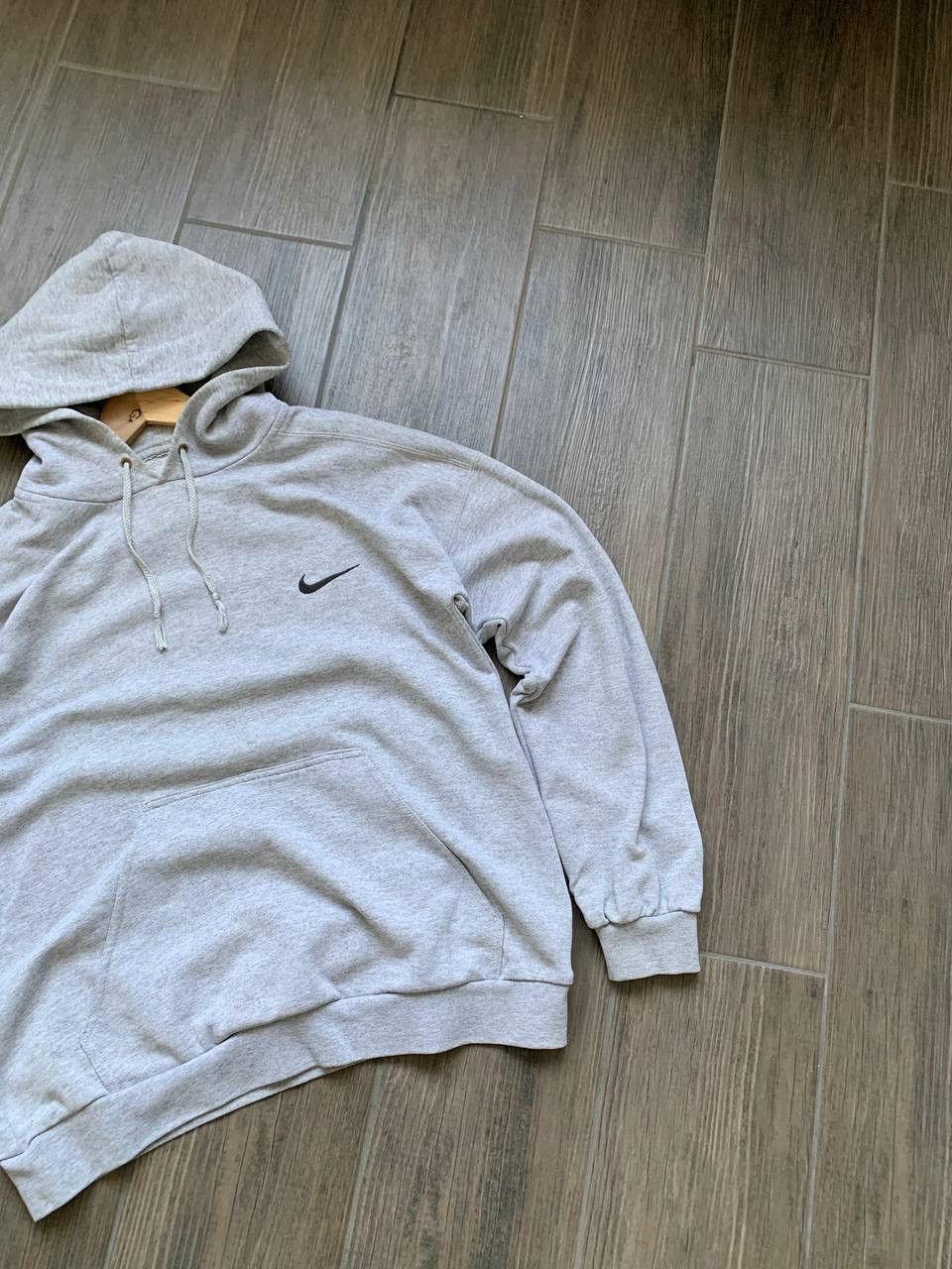 Nike grey 90s vintage hoodie