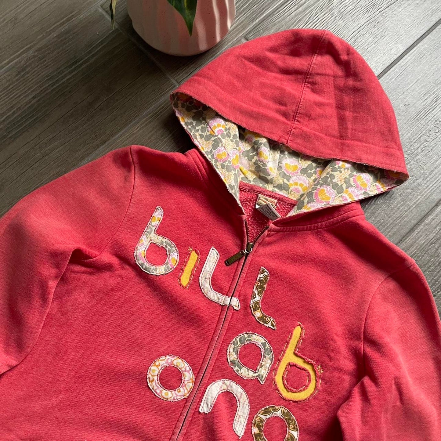 Billabong women Japanese fade y2k vintage hoodie