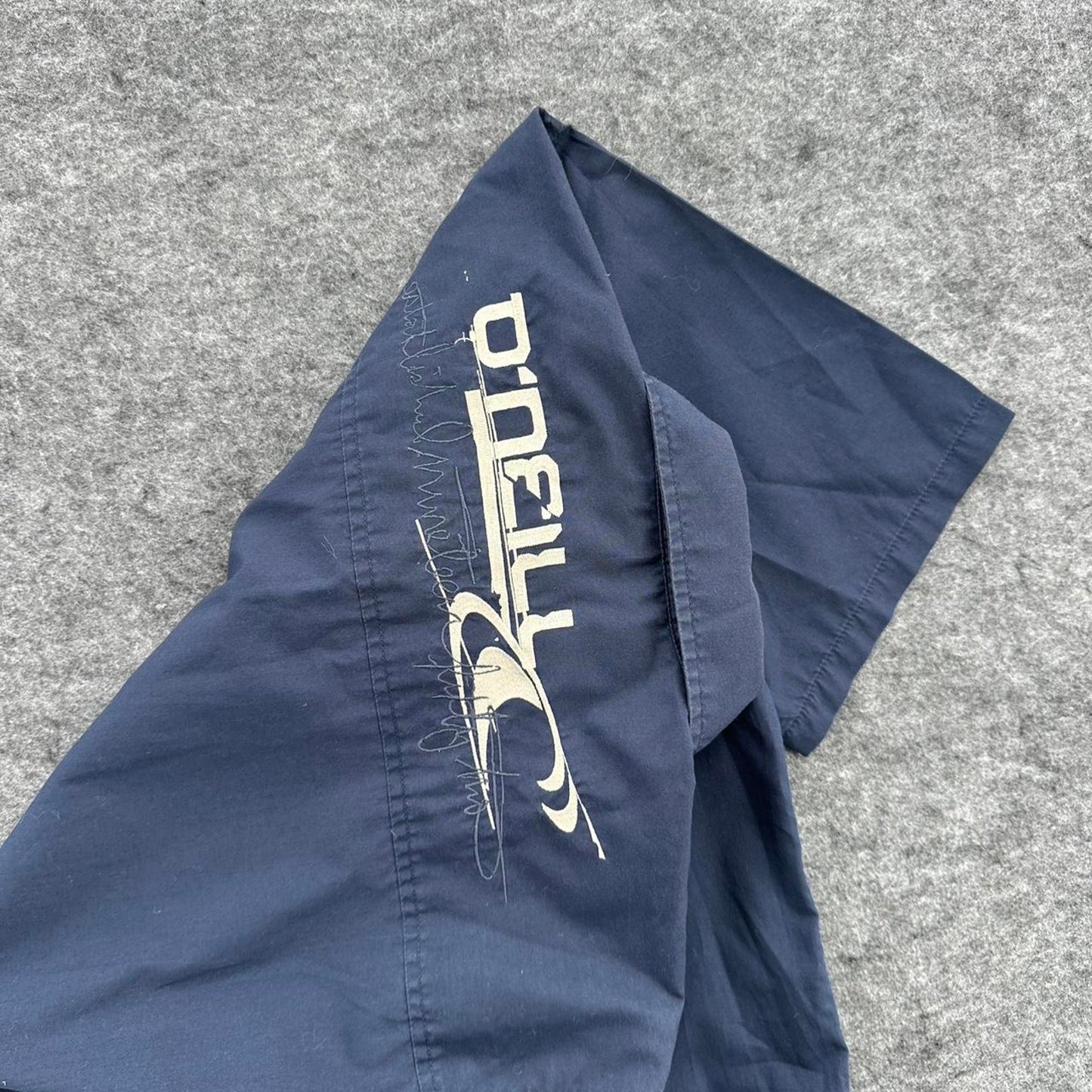 Oneill navy button up shirt