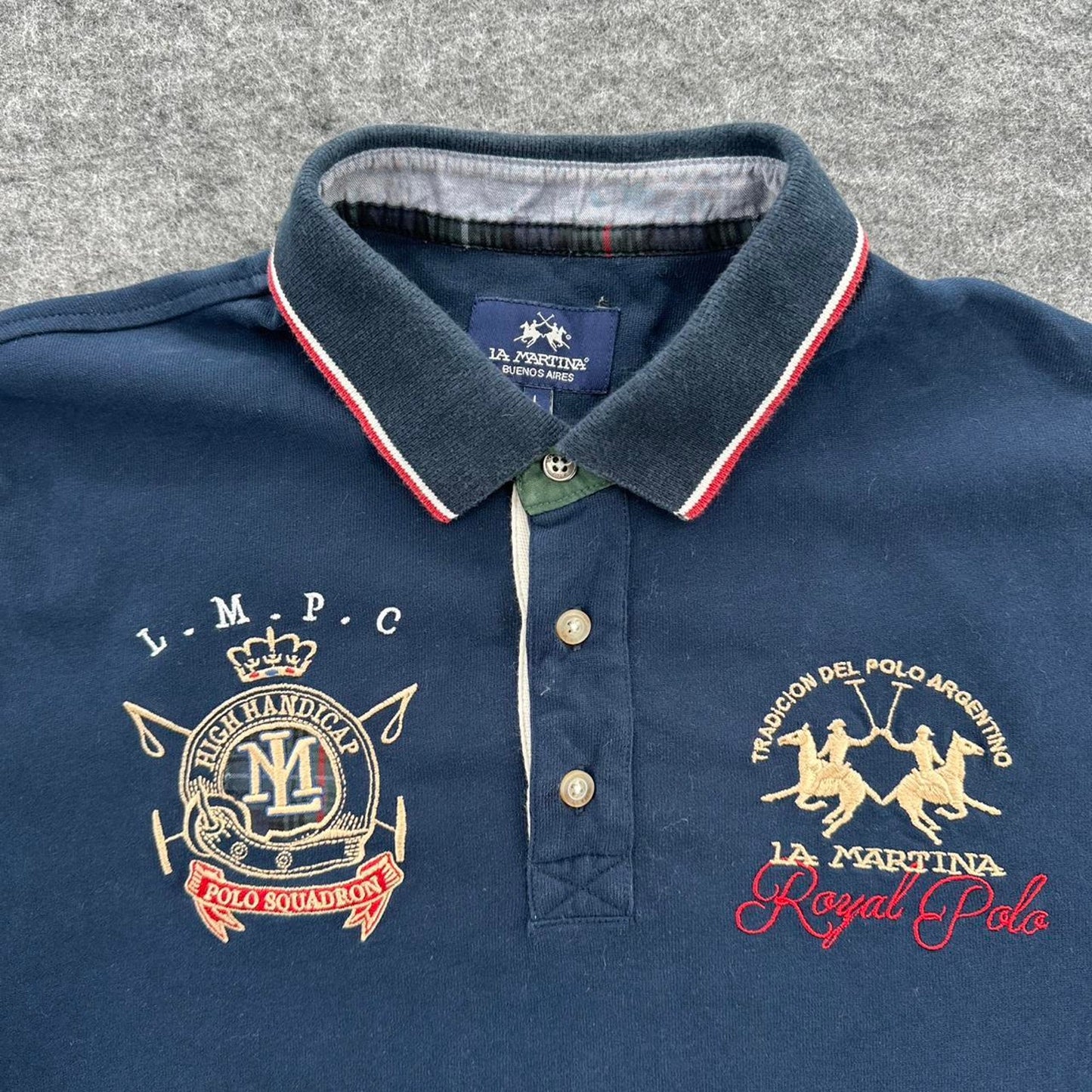 La martina navy blue long