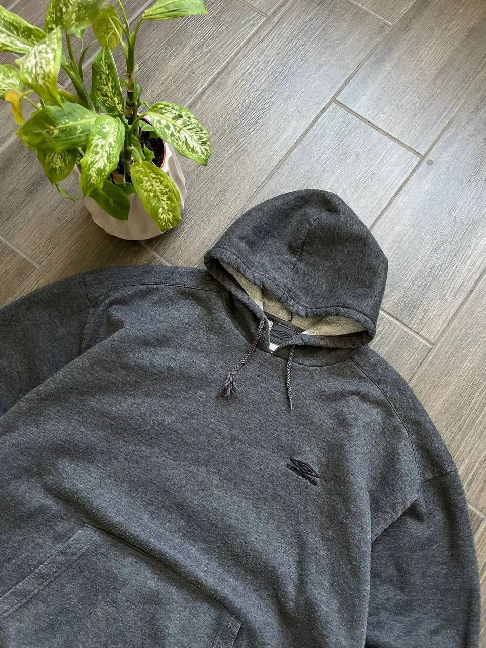 Umbro grey baggy vintage hoodie