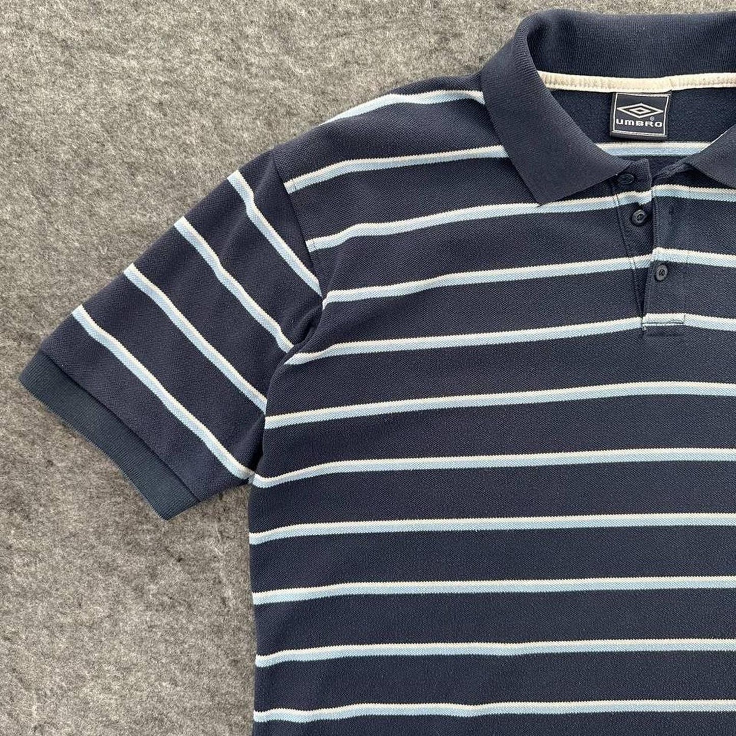 Umbro navy blue with white