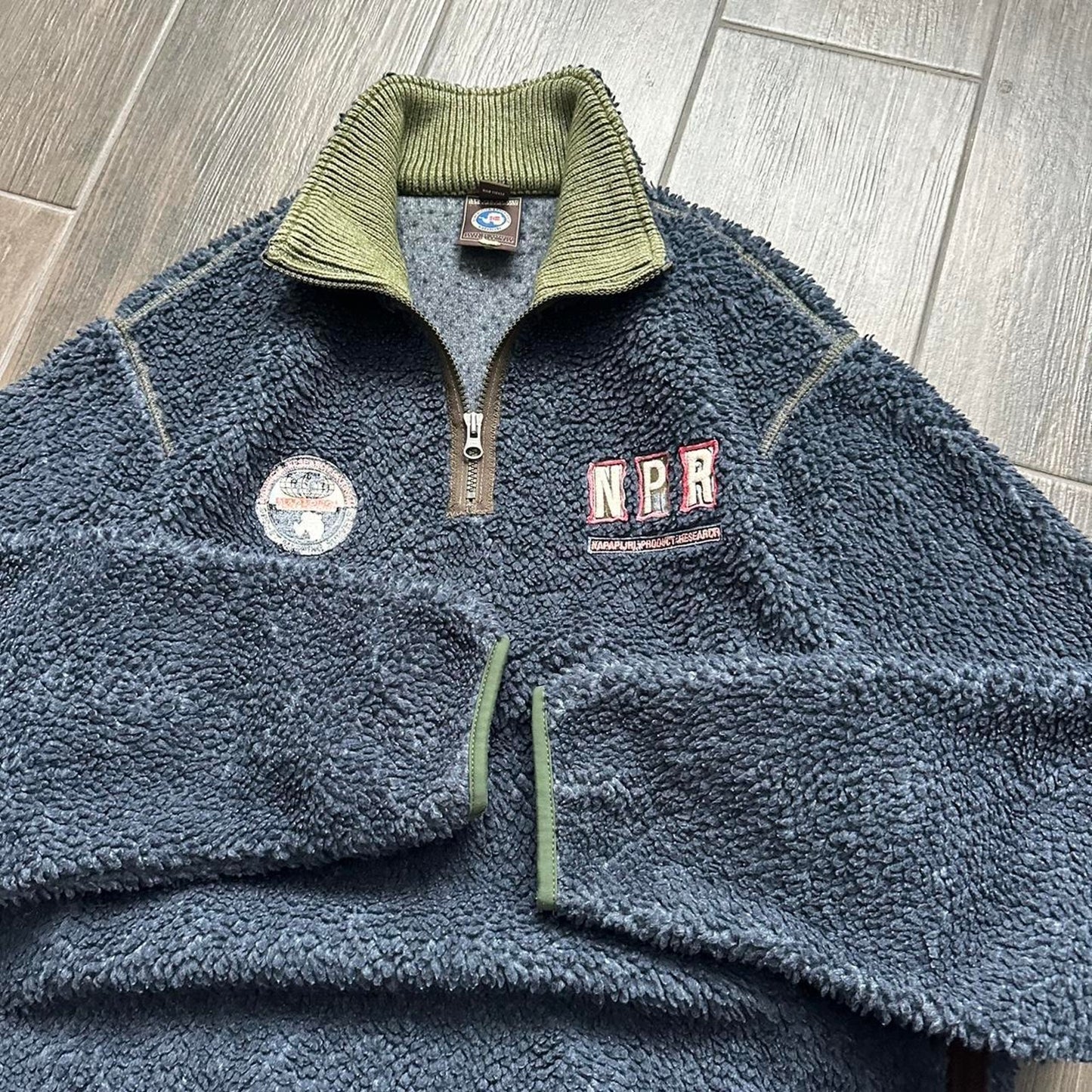 Napapijri teddy winter fleece y2k baggy jumper