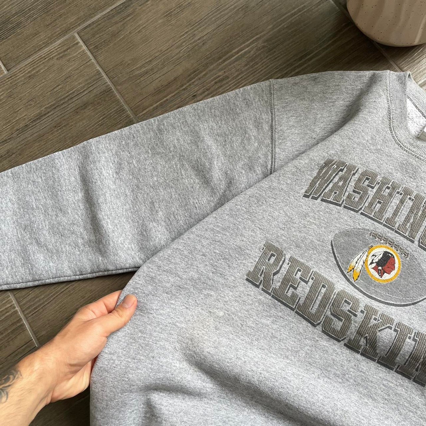 Vintage oversized grey baggy y2k M sweatshirt