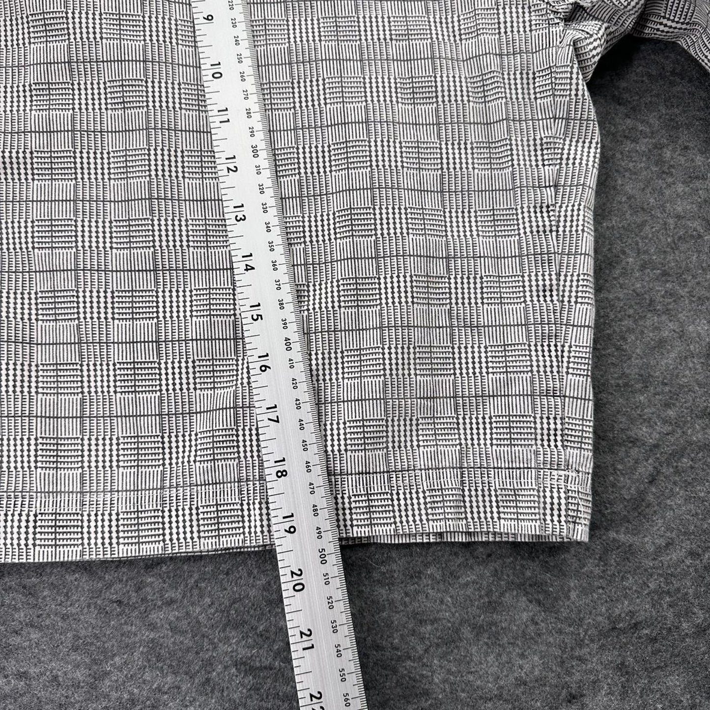 Billabong grey plaid board shorts