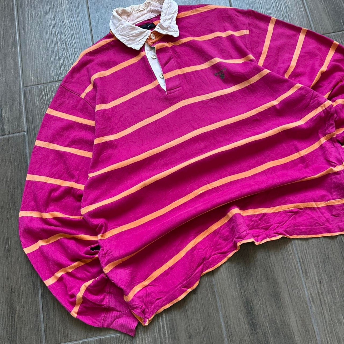 Gant vintage striped rugby sweatshirt