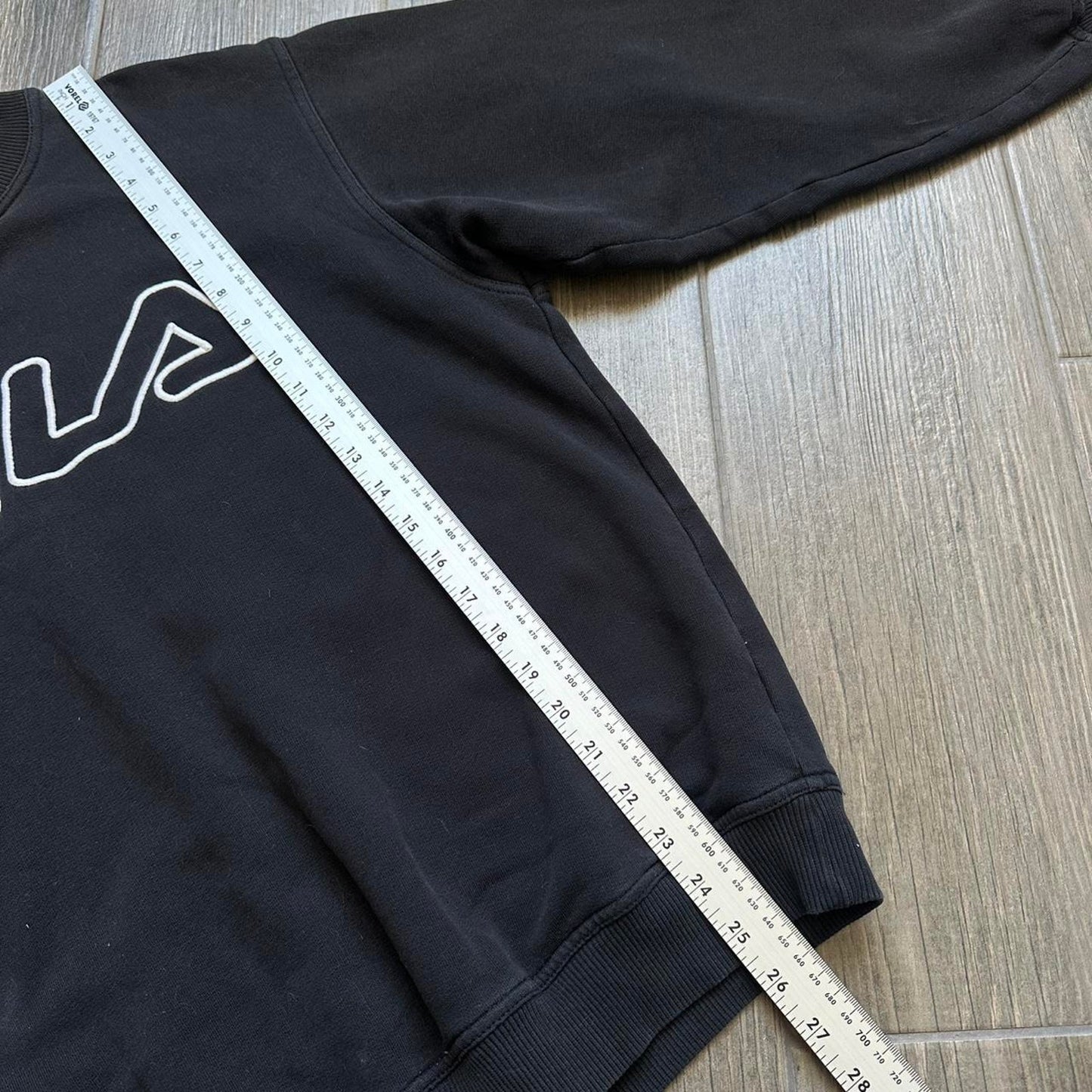 Fila black crewneck sweatshirt