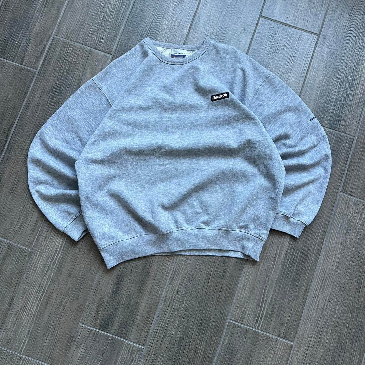 Reebok grey baggy vintage sweatshirt