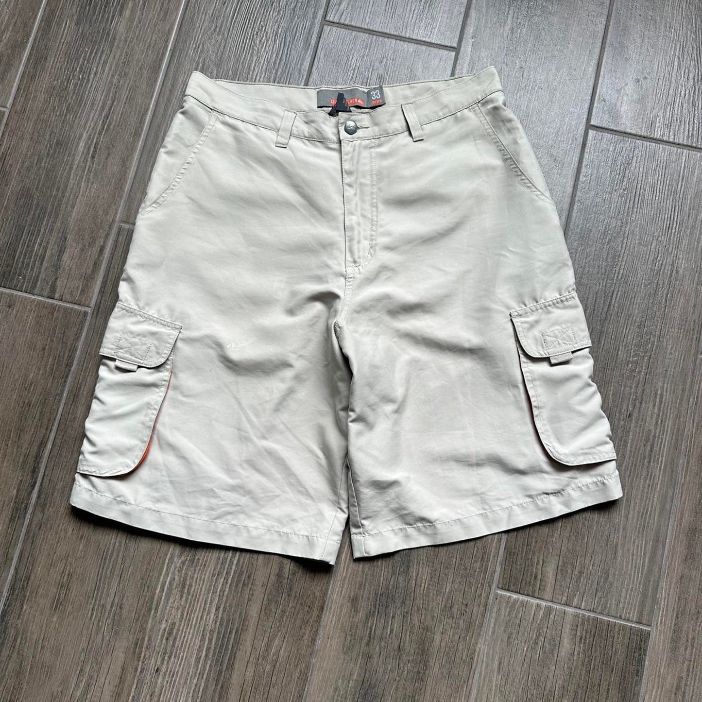 Quiksilver khaki cargo shorts