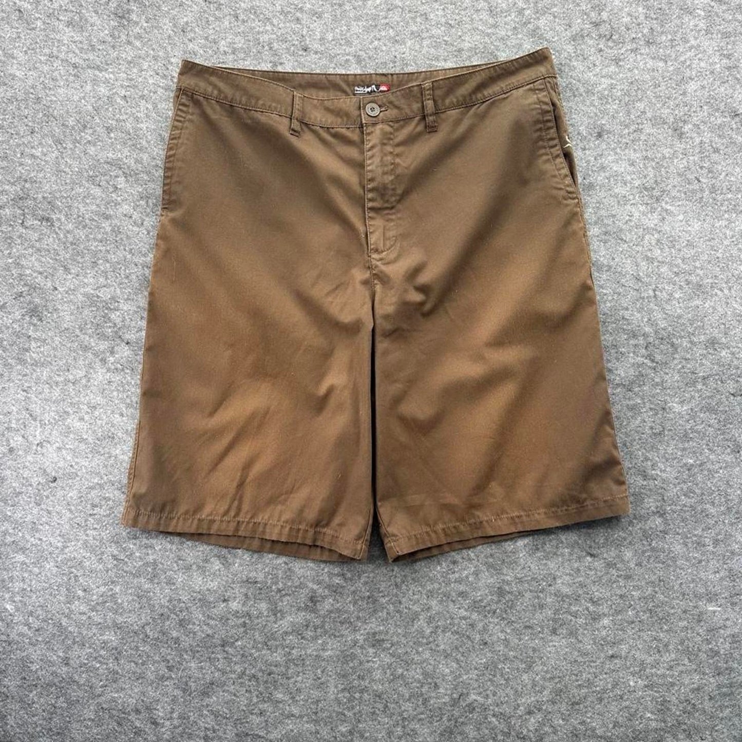 Quiksilver brown baggy shorts