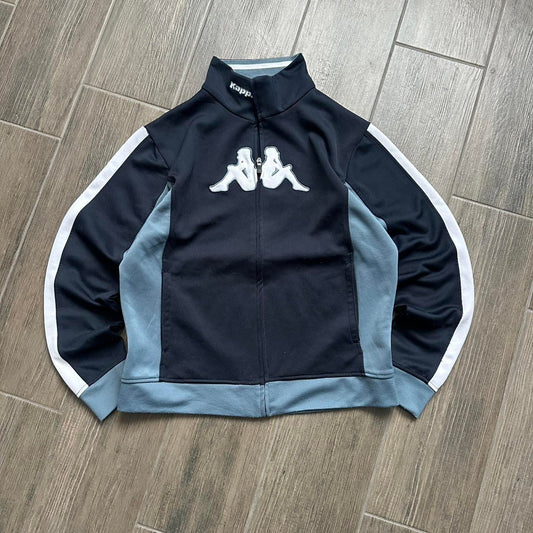 Kappa blue zip up track top jacket