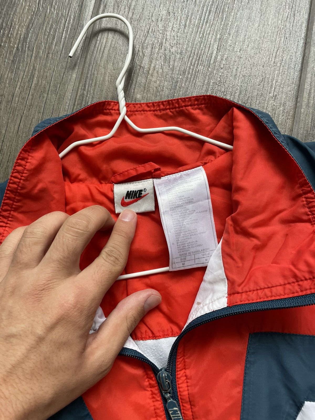 Nike vintage 90s light archive jacket