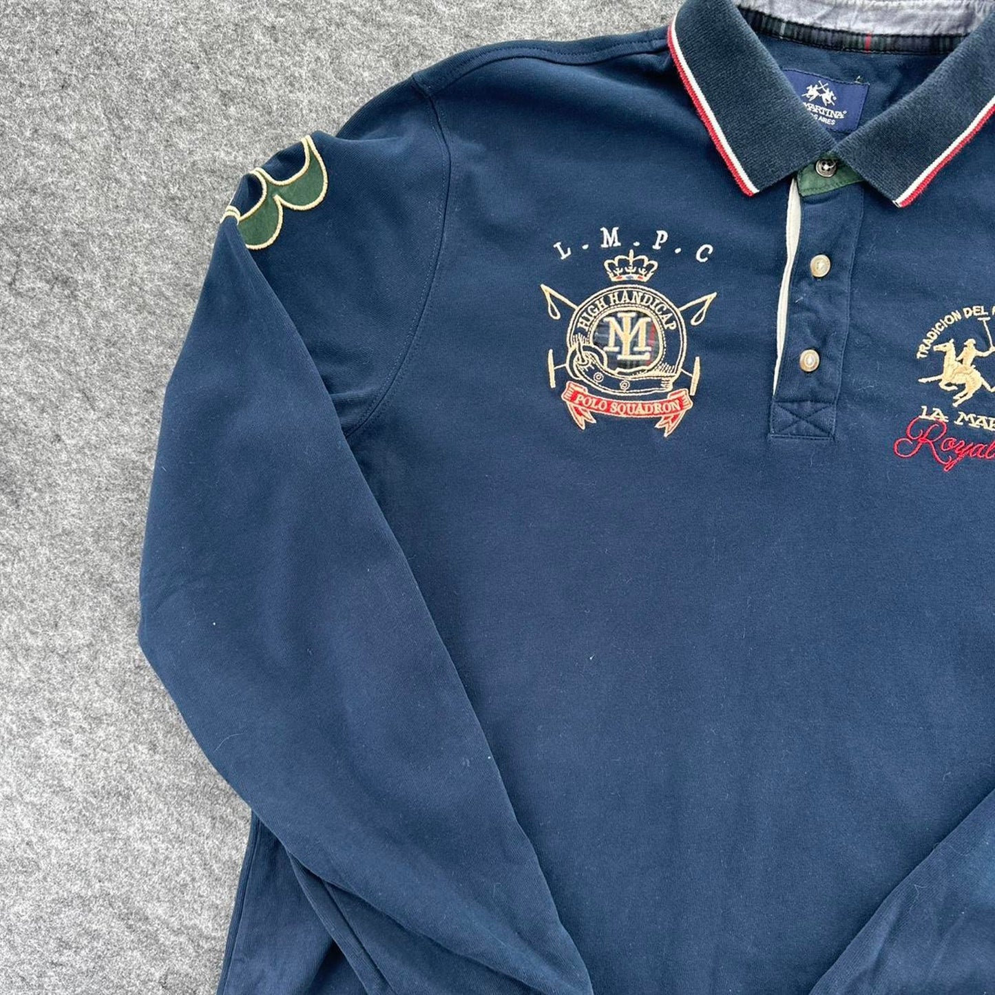 La martina navy blue long