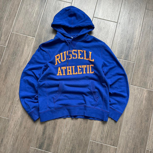 Russel Athletic y2k streetwear baggy hoodie