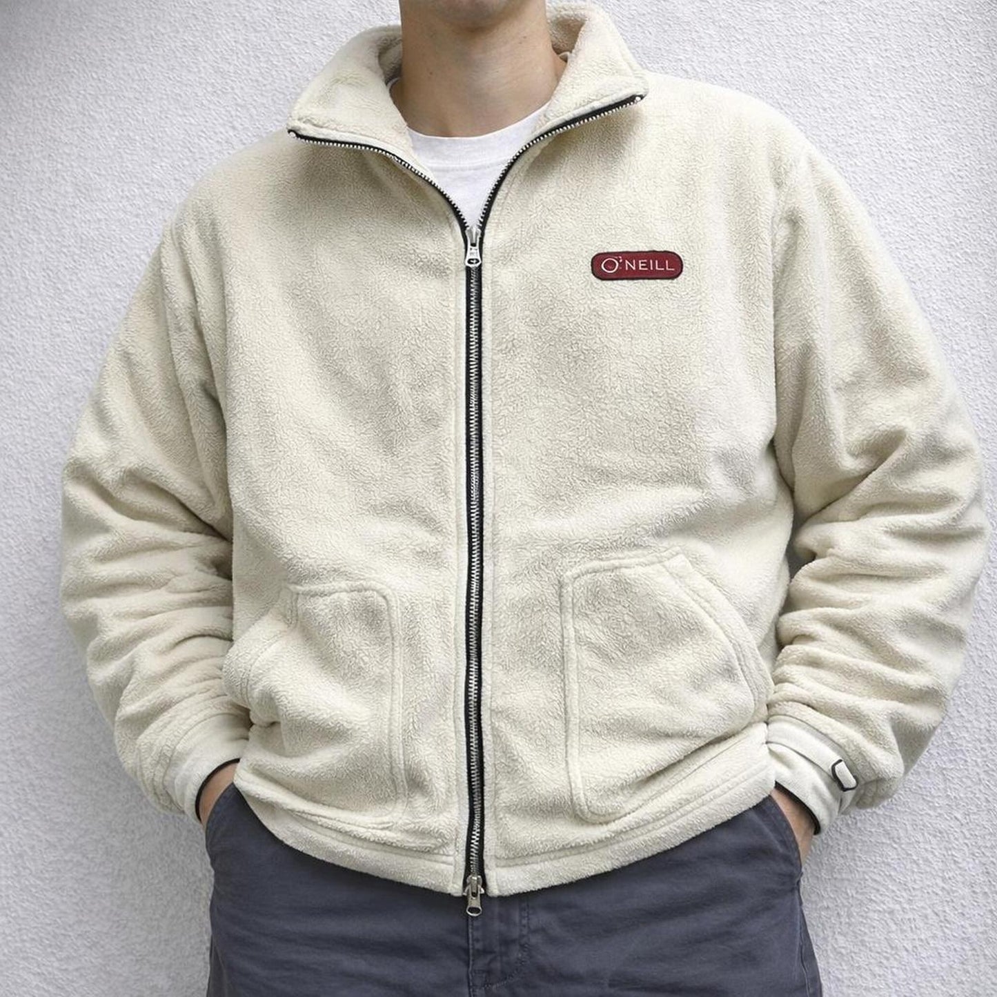 Oneill 3 in 1 navy blue jacket with fleece lining