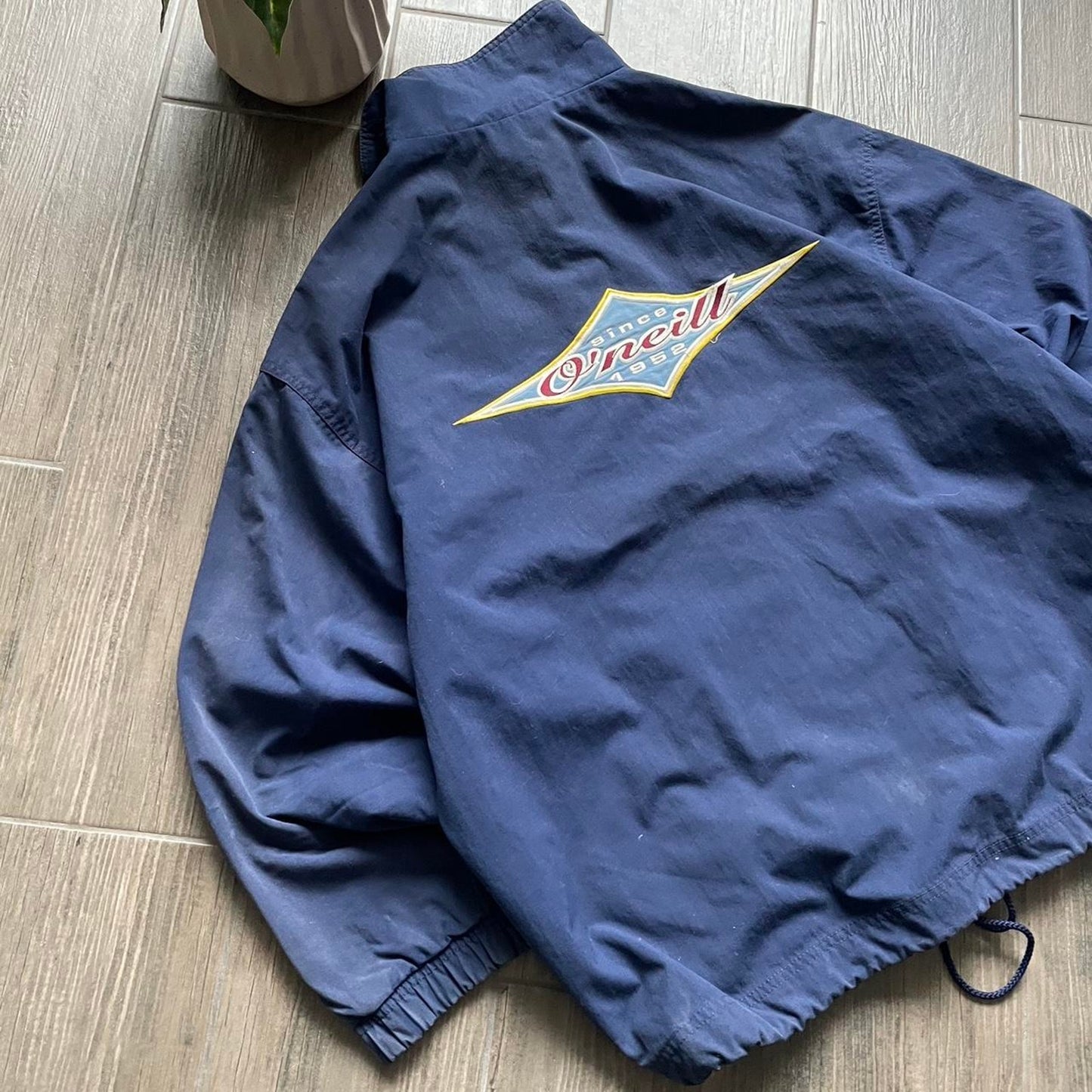 Oneill 90s navy surf-wear corduroy jacket