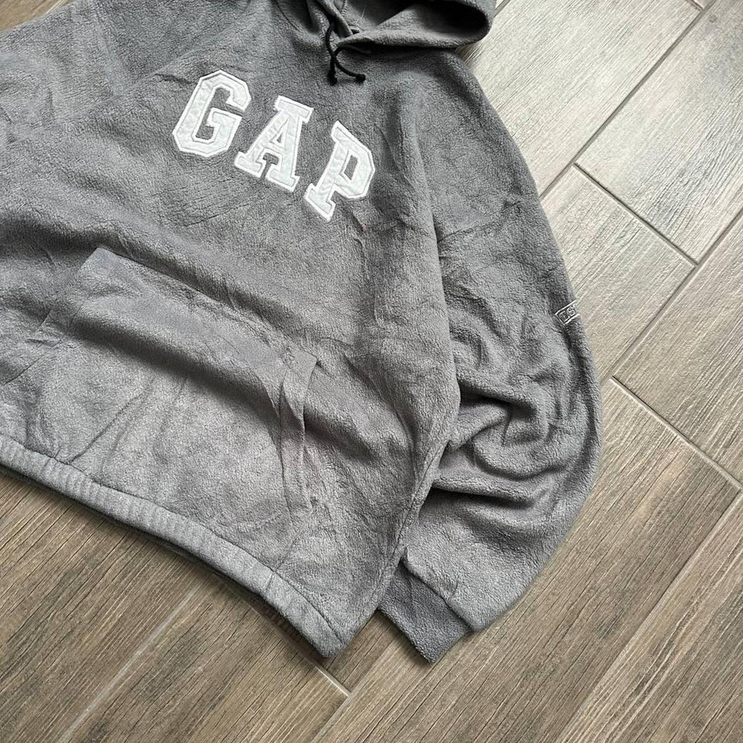 Gap fleece y2k travis style baggy hoodie
