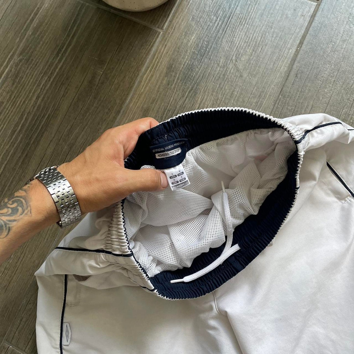 Umbro big logo nylon summer shorts