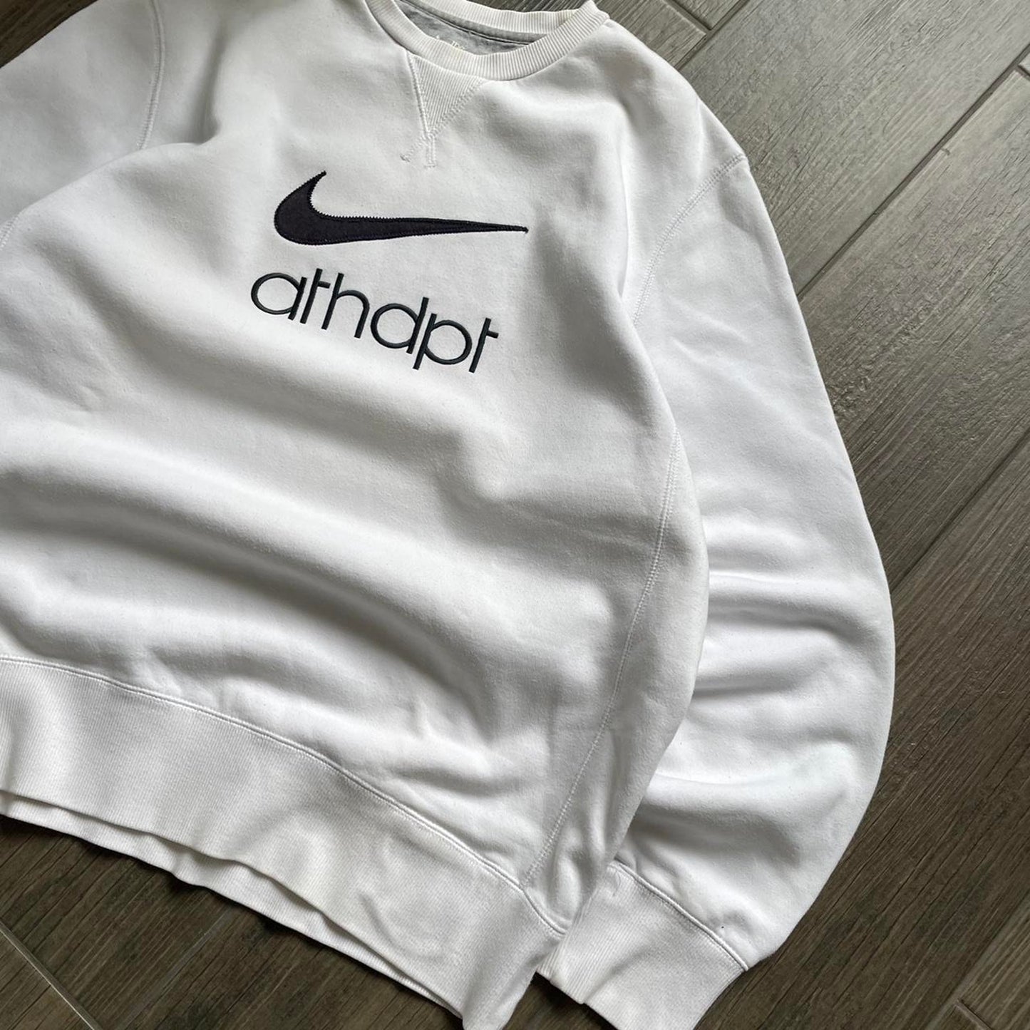 Nike streetwear big swoosh vintage Oversized XL sweatshirt