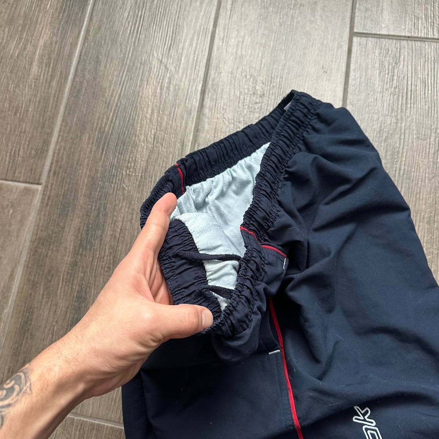 Reebok nylon y2k baggy streetwear sweatpants