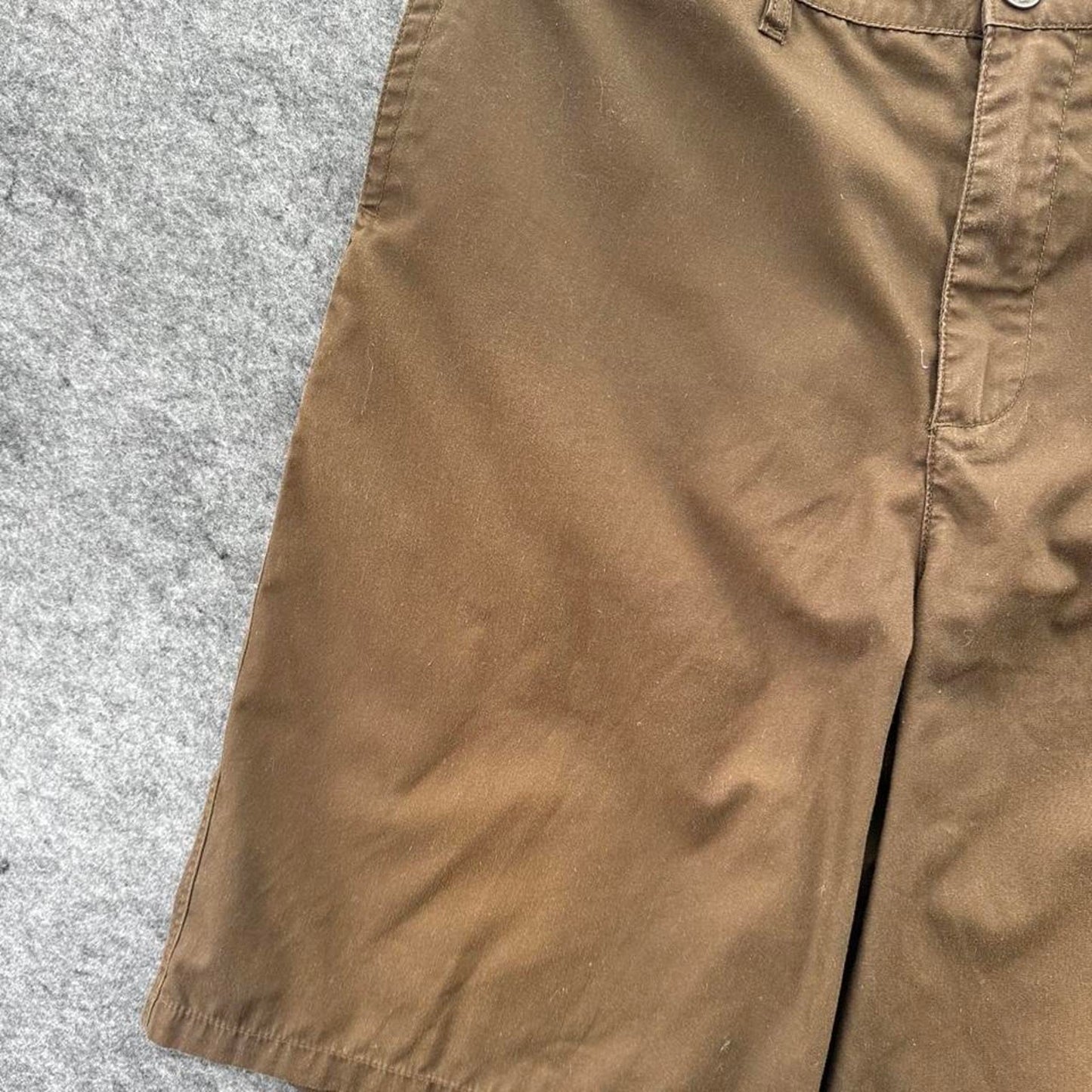Quiksilver brown baggy shorts