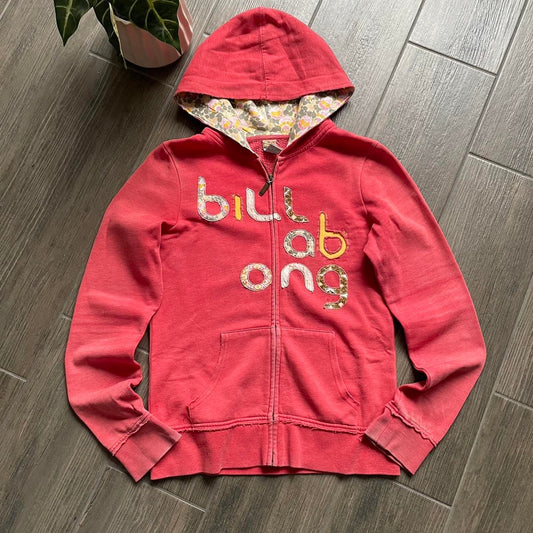 Billabong women Japanese fade y2k vintage hoodie