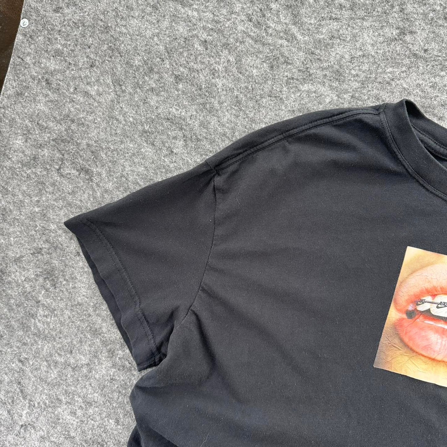 Nike black graphic tee with