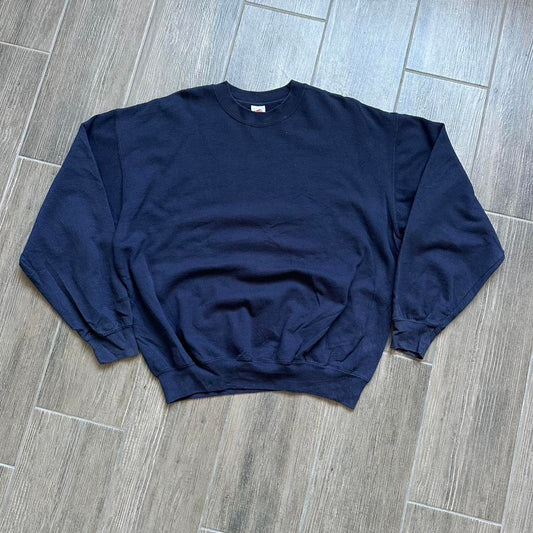 Vintage y2k navy L sweatshirt