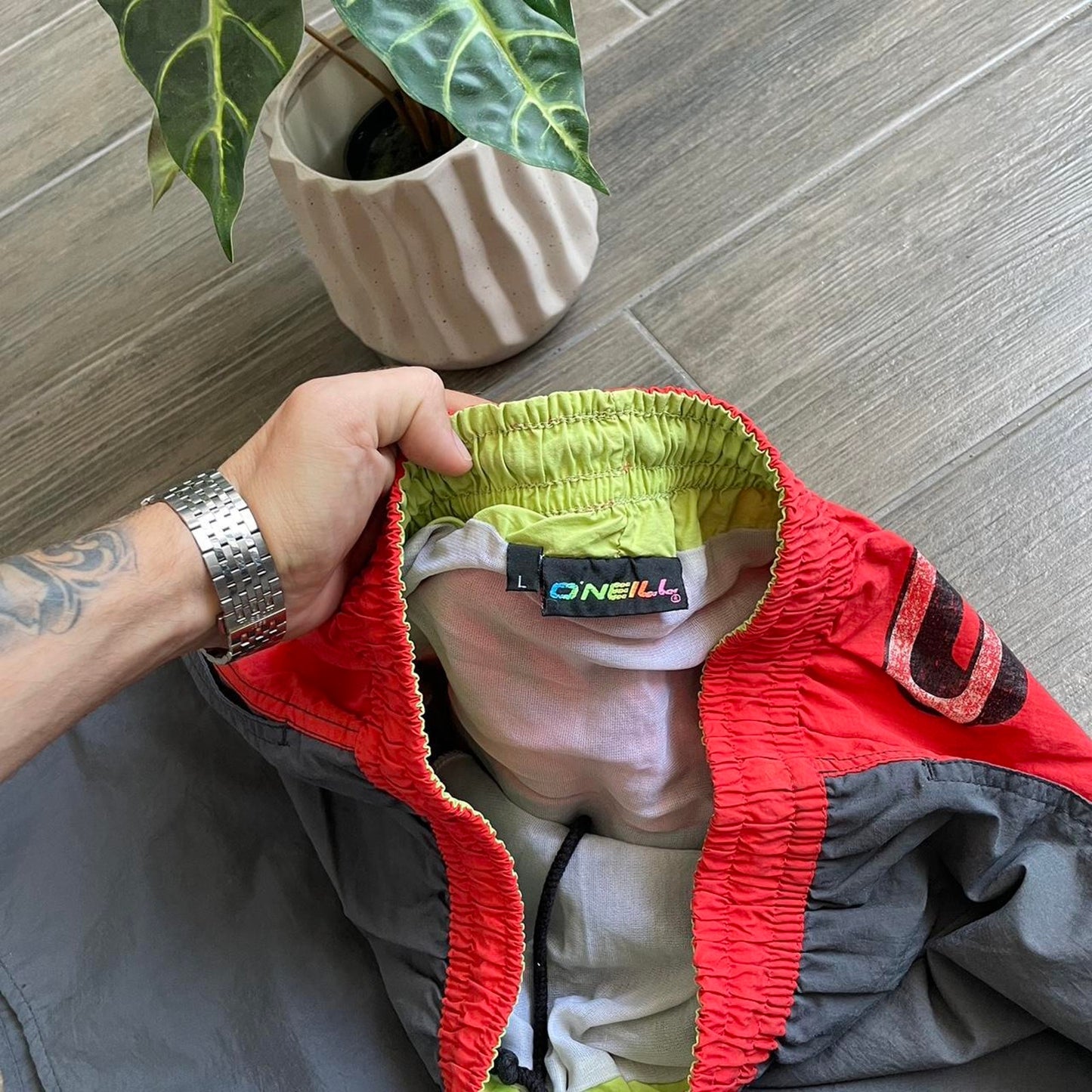 Oneill nylon vintage baggy shorts
