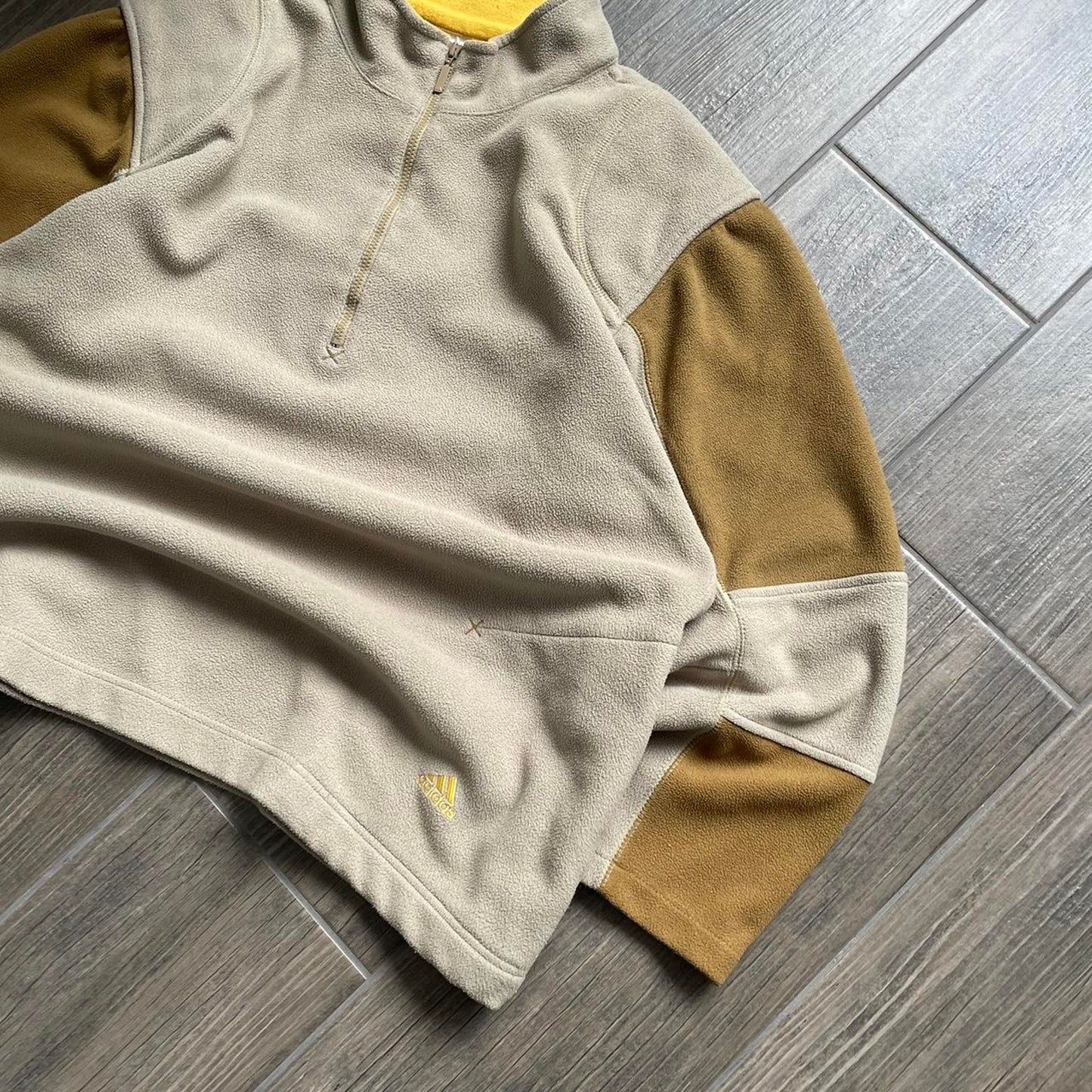 Adidas women fleece gorpcore y2k jumper