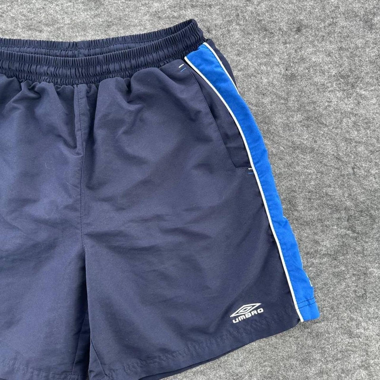 Umbro navy blue shorts with