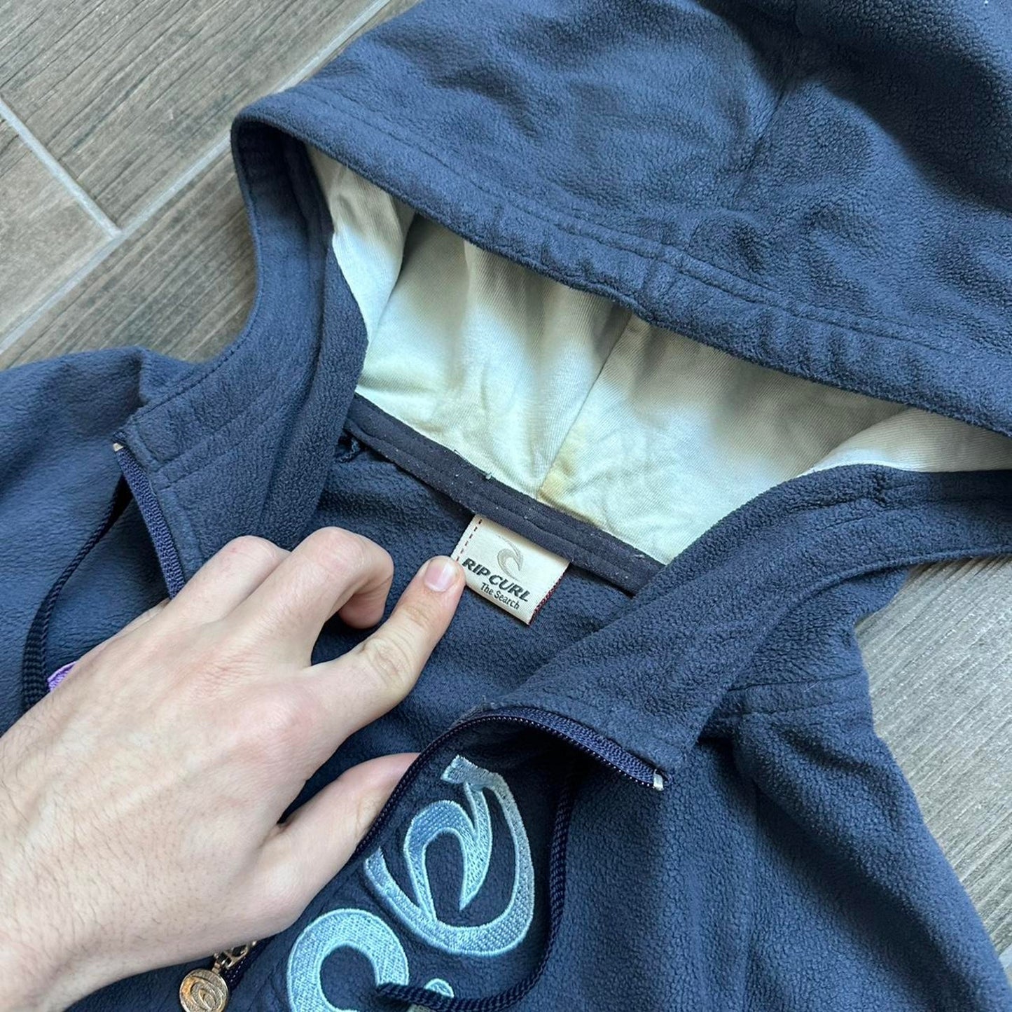 Rip Curl fleece women y2k style hoodie