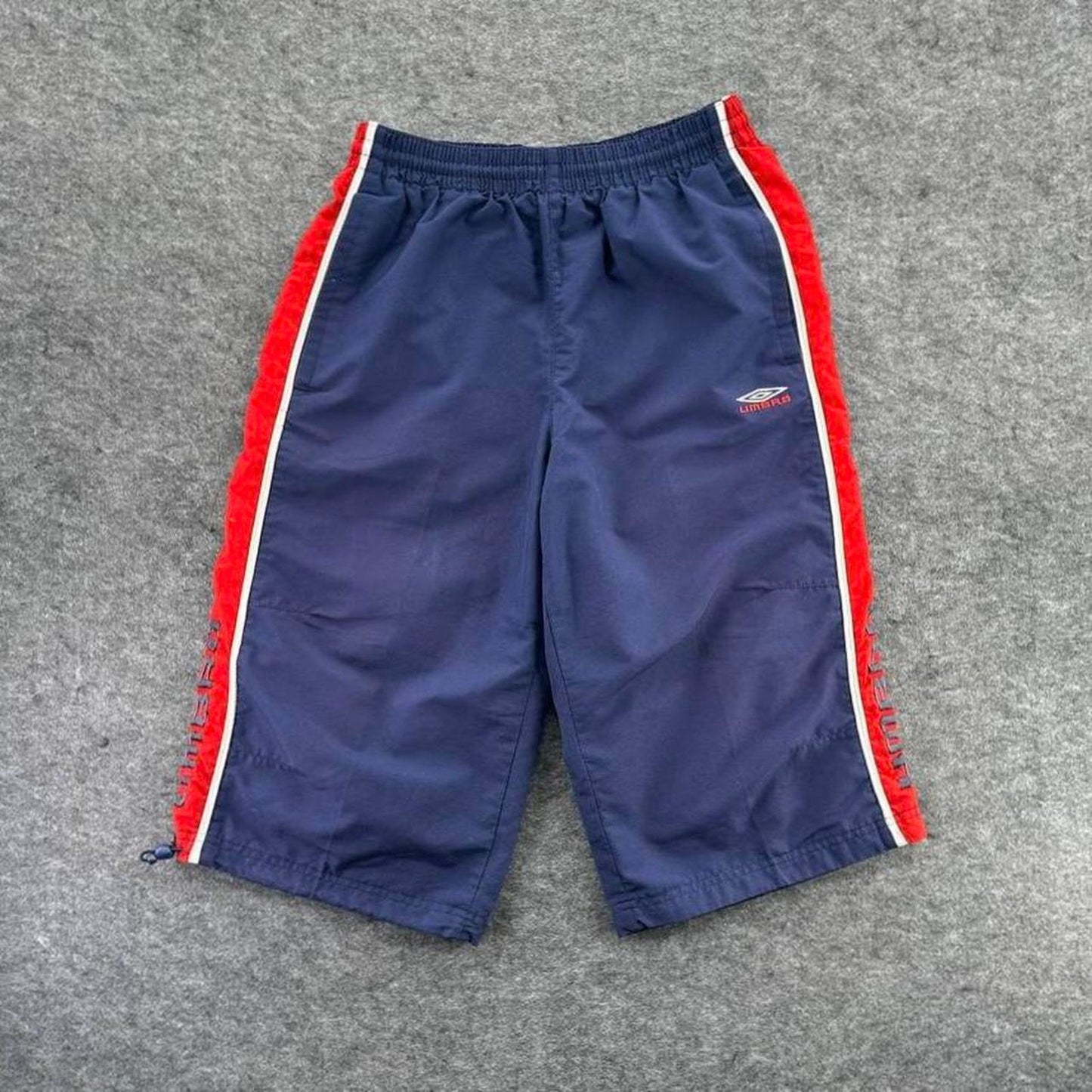 Umbro navy blue shorts with