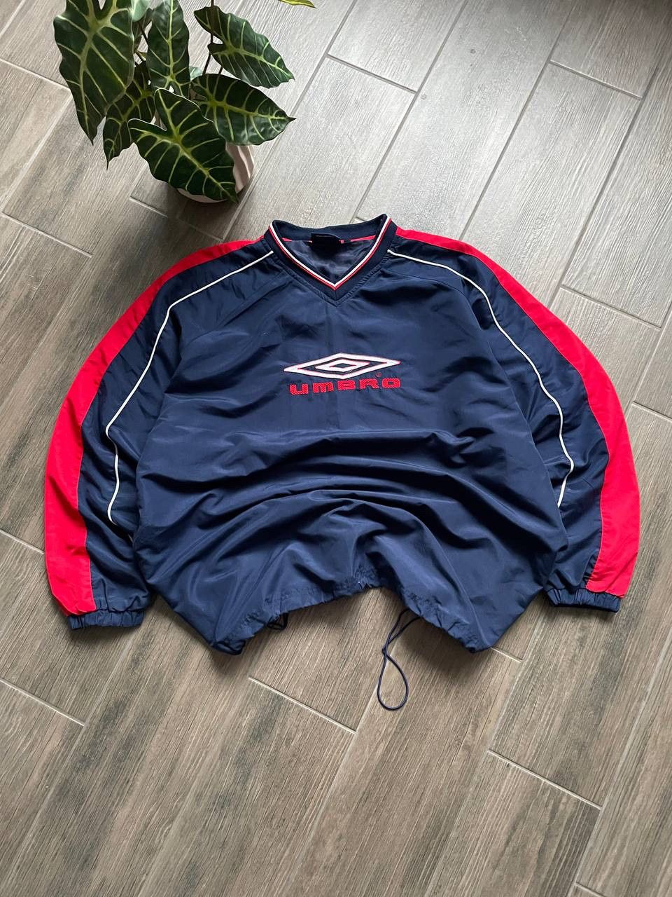 Umbro y2k baggy vintage rap nylon sweatshirt