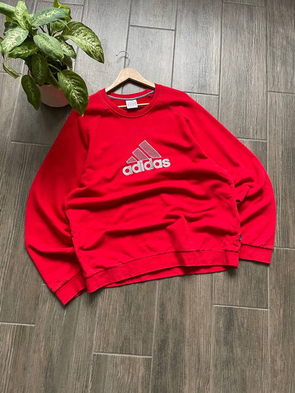 Adidas big logo y2k sweatshirt