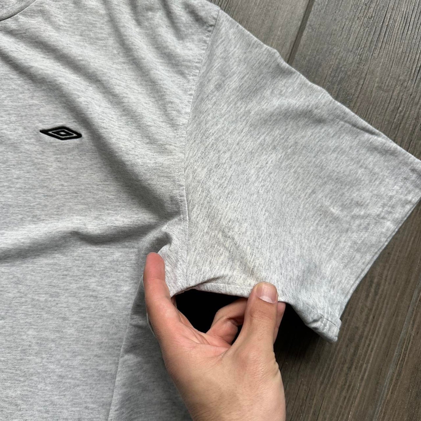 Grey umbro t shirt with black