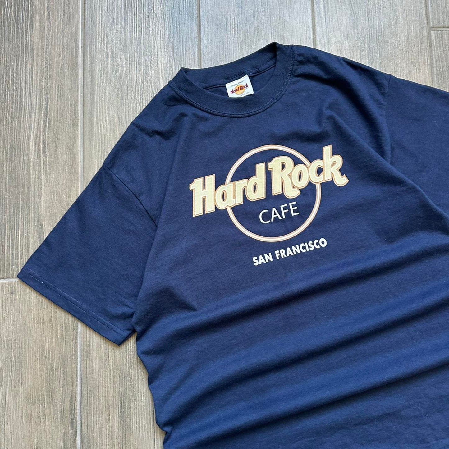 Hard Rock Cafe San Francisco navy blue t-shirt