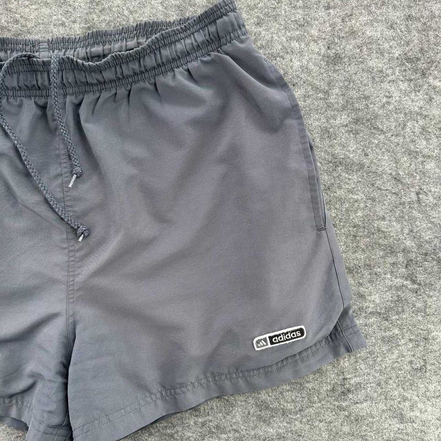 Adidas gray shorts size