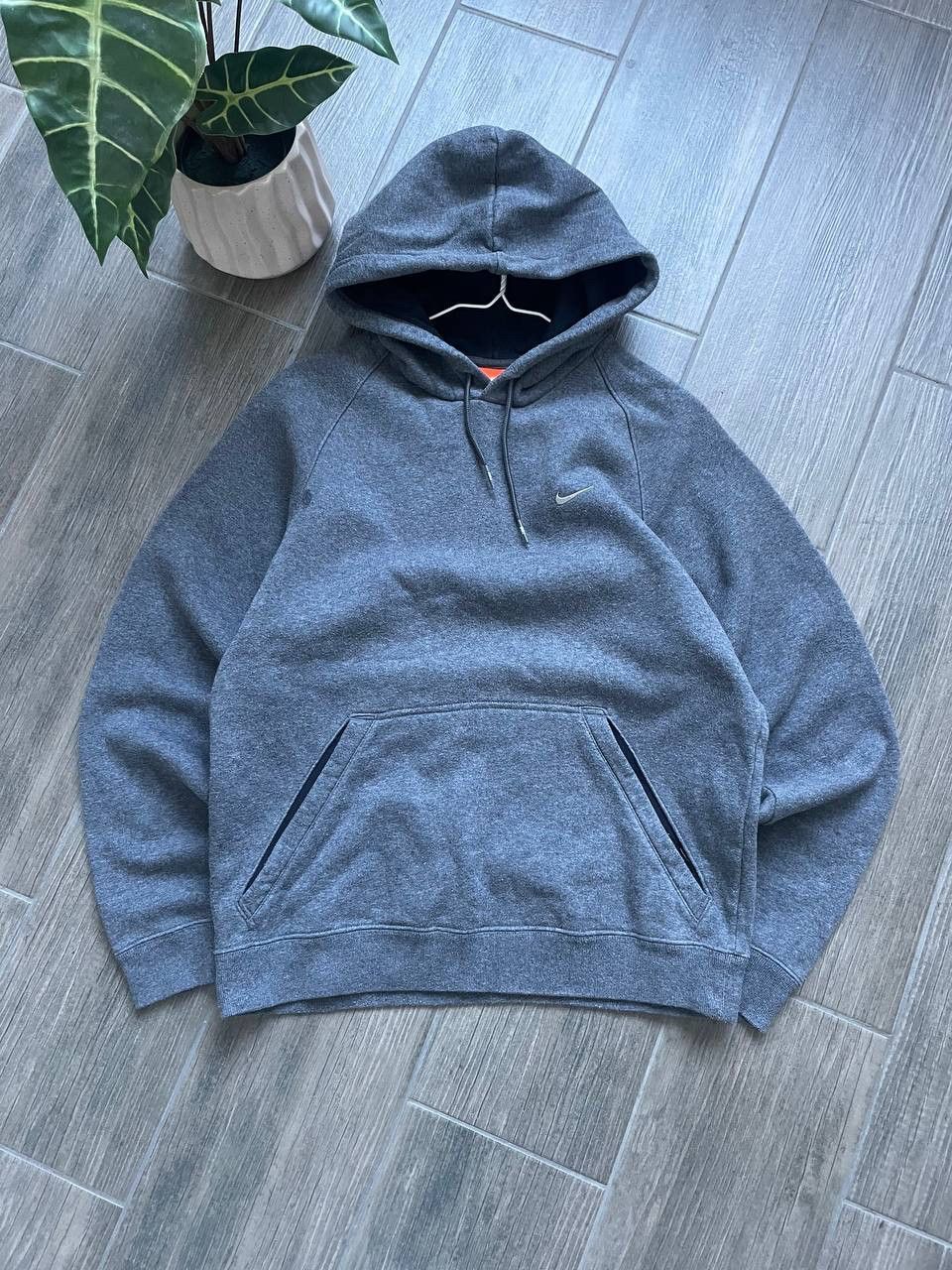 Nike swoosh vintage y2k baggy sk8 hoodie