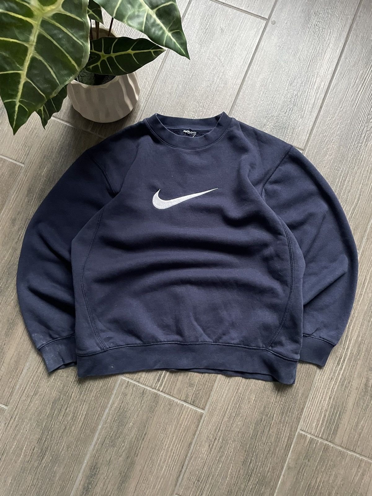 Nike women's swoosh baggy vintage sweatshirt