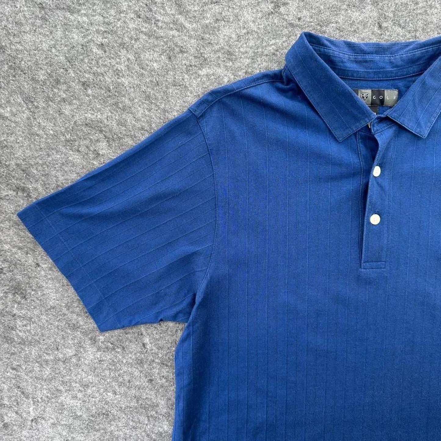 Nike golf blue polo shirt
