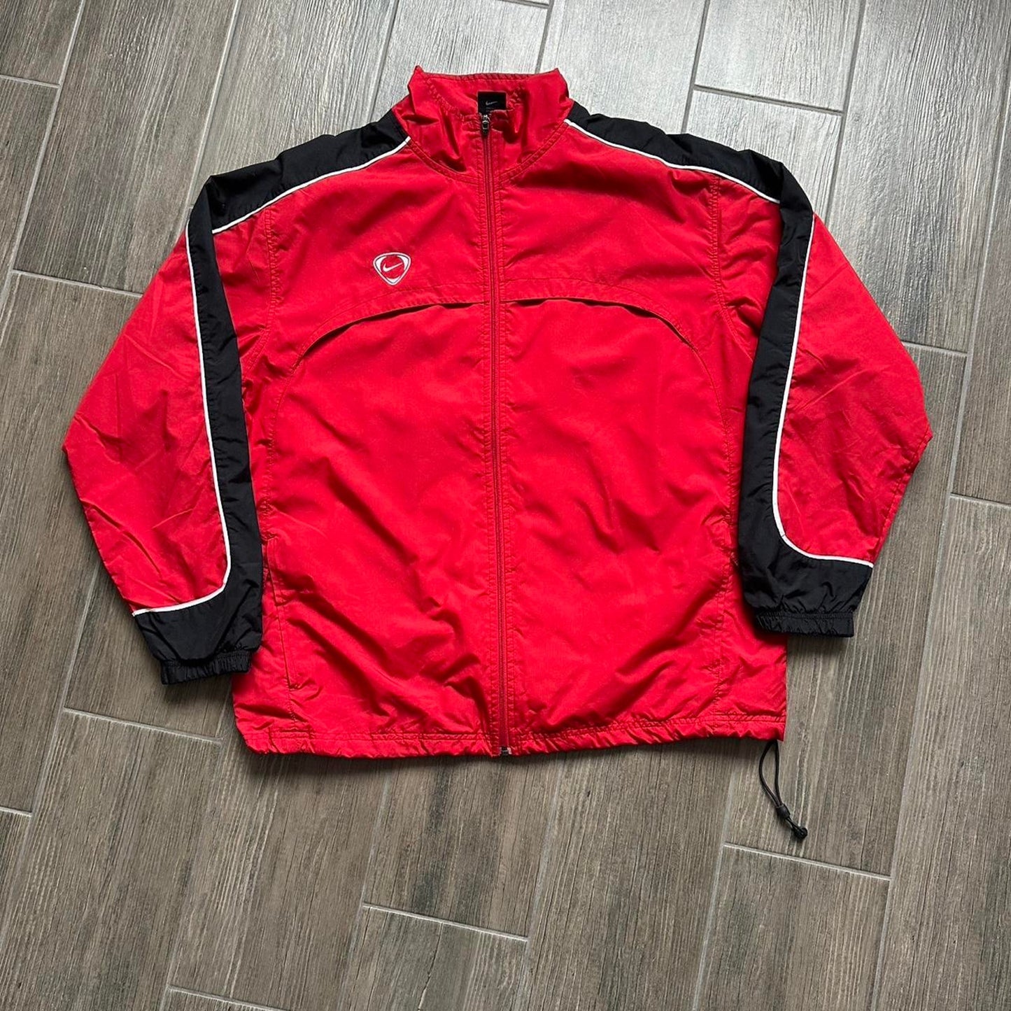 Nike red XL y2k light jacket
