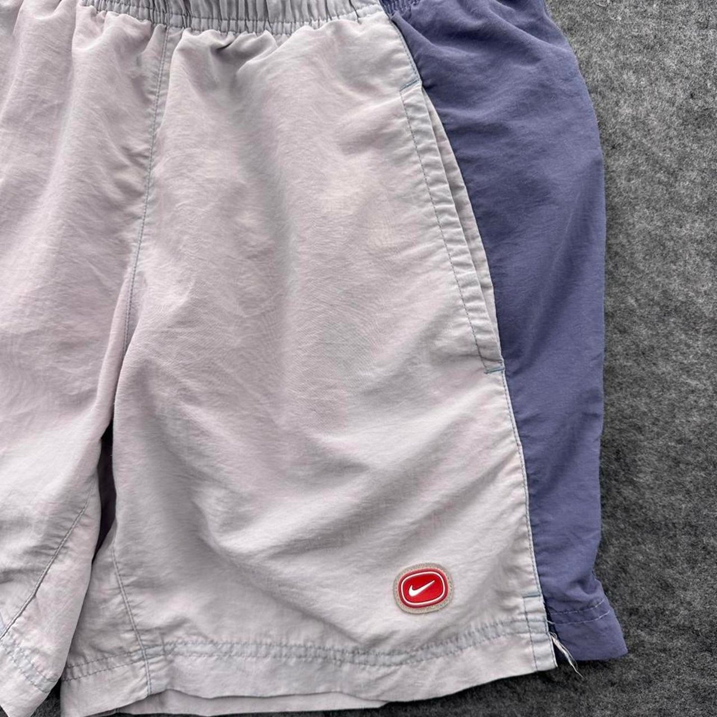 Nike blue grey shorts