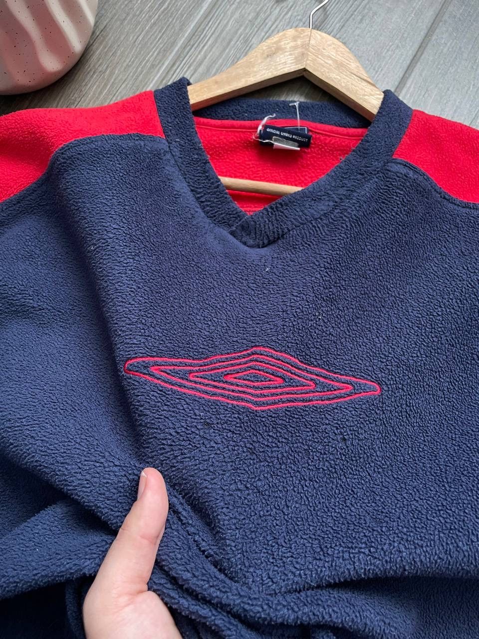 Umbro vintage big logo navy fleece sweatshirt