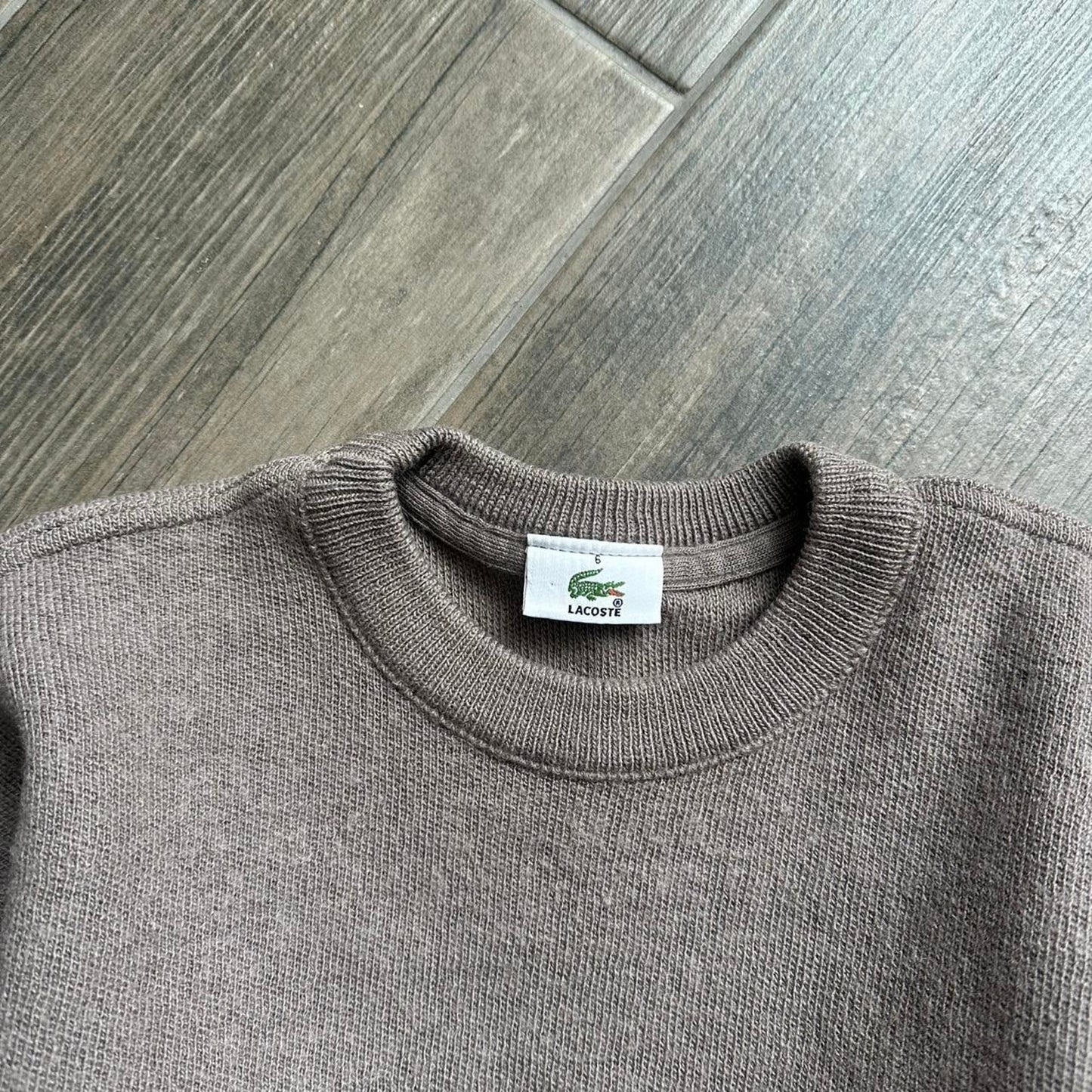 Lacoste vintage wool sweater