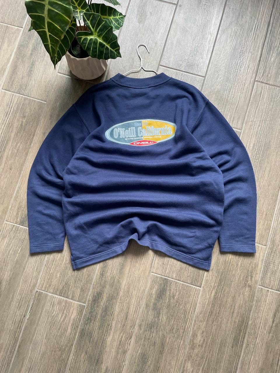 Oneill vintage y2k blue big logo sweatshirt