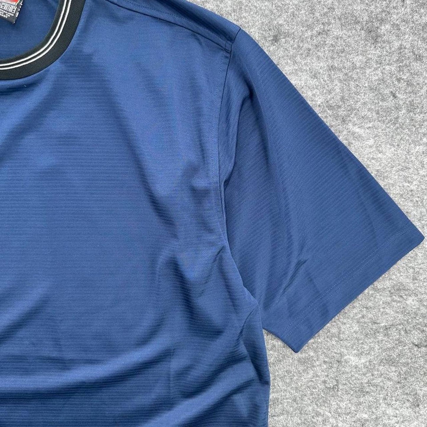Nike blue soccer jersey with